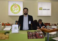 Diasakos Petros, the Food Scientist from Geoplant. They export a variety of fruits from Greece. 